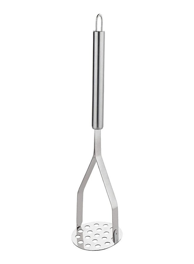 4EV7 Stainless Steel Combo Set of 2 Stainless Steel Egg Whisk and Potato Masher (Silver) - Image 4